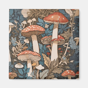 Deep In the Forest Mushrooms Magnet