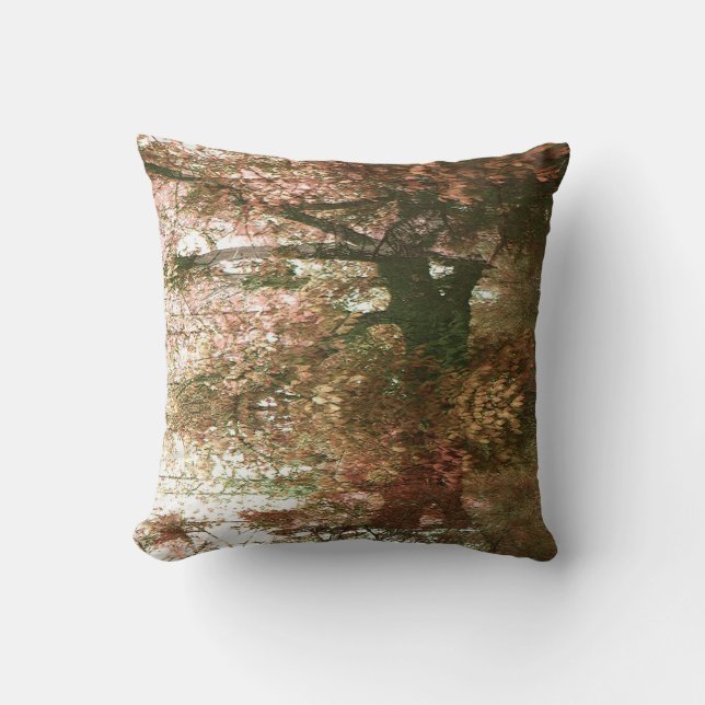 Deep in the Forest.... Throw Pillow (Front)
