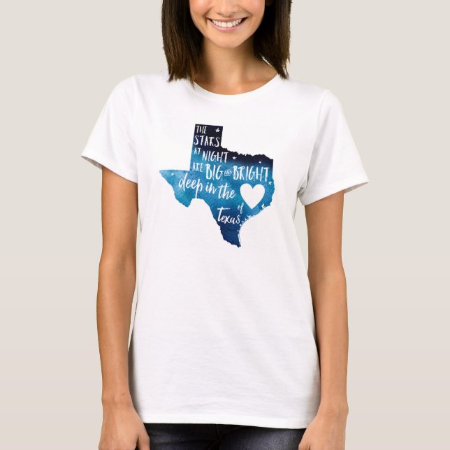 Deep in The Heart of TX Harvey T-shirt (Front)