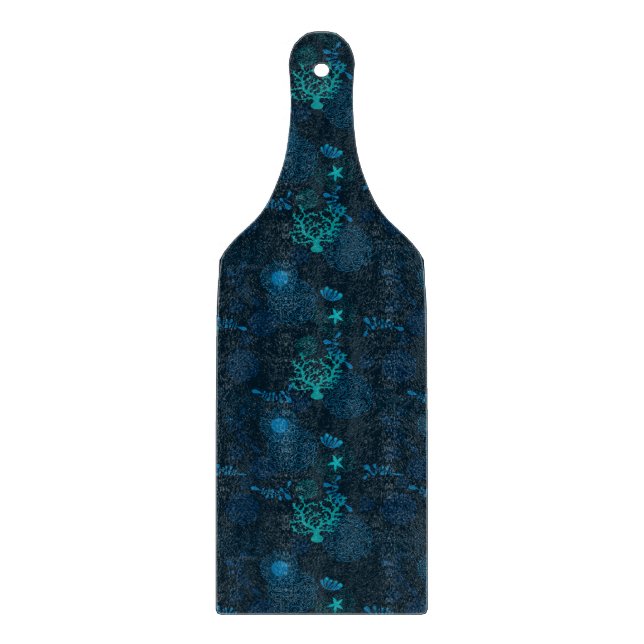 Deep in the Ocean Cutting Board (Front)