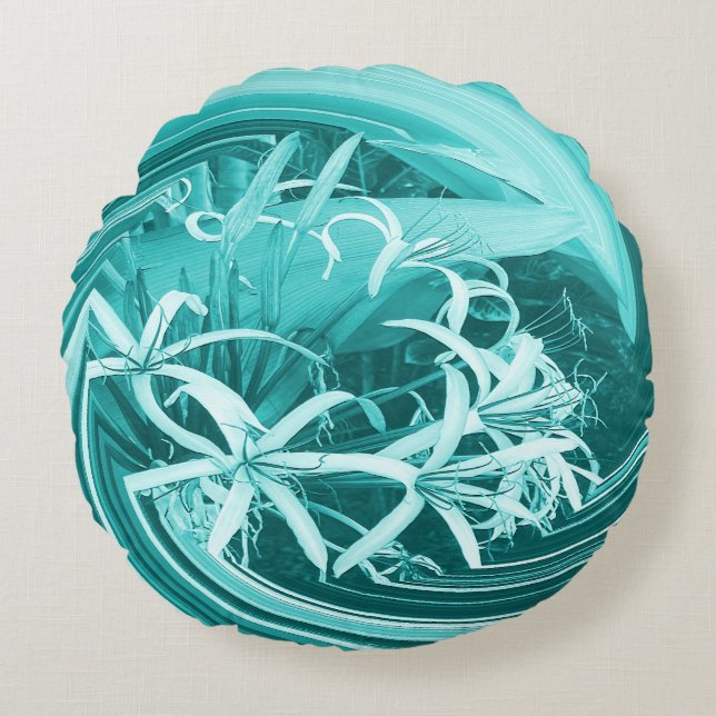 Deep in the Sea...... Round Pillow (Front)