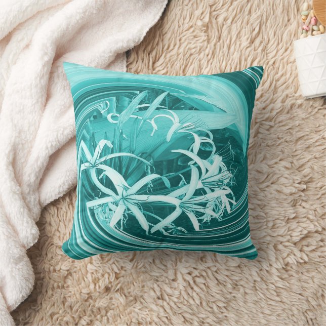 Deep in the Sea..... Throw Pillow (Blanket)