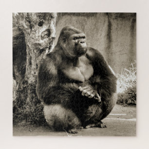 DEEP IN THOUGHT Jigsaw Puzzle