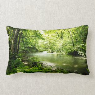 Deep Into the Forest Lumbar Pillow