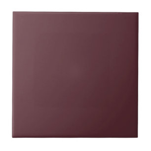 Deep Maroon Solid Colour Tile