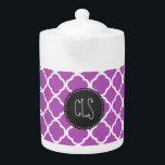 Deep Mauve Quatrefoil; Retro Chalkboard look<br><div class="desc">You will love this cute,  elegant,  vintage chalkboard design with  Deep Mauve Quatrefoil  pattern design!  We invite you to our store,  Baby Shower Boutique,  to view this cool retro blackboard design on many more great customizable products,  including retro Baby Shower invitations and baby boy & girl gifts!  Thank you!</div>