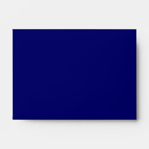 Deep Navy Blue Plain Linen A6 Envelopes