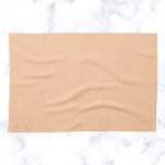 Deep Peach Solid Colour Kitchen Towel<br><div class="desc">Deep Peach Solid Colour</div>