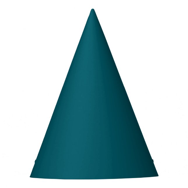 Deep Petrol Party Hat (Front)