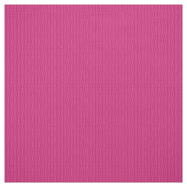 Deep Pink Geometric Repeat  Fabric (Swatch)
