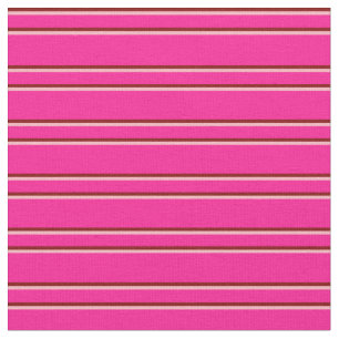 Deep Pink, Light Pink, and Maroon Pattern Fabric