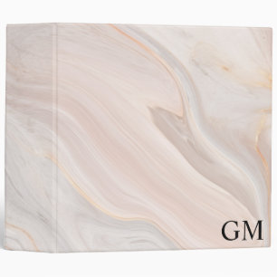 Deep Pink Marble Texture with Custom Text Binder