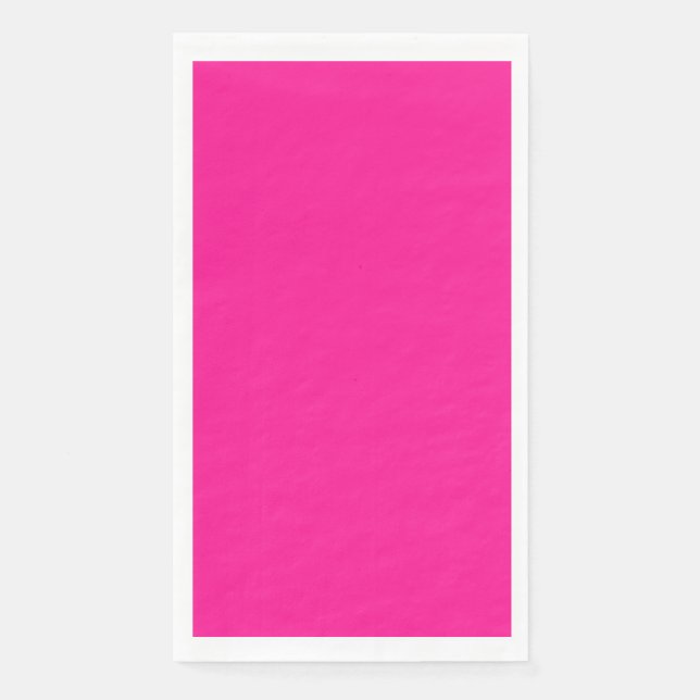Deep Pink Napkin (Front)