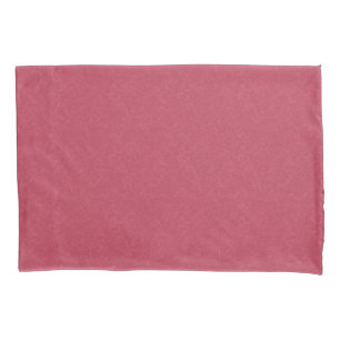 Deep pink textured swirling pattern pillowcase