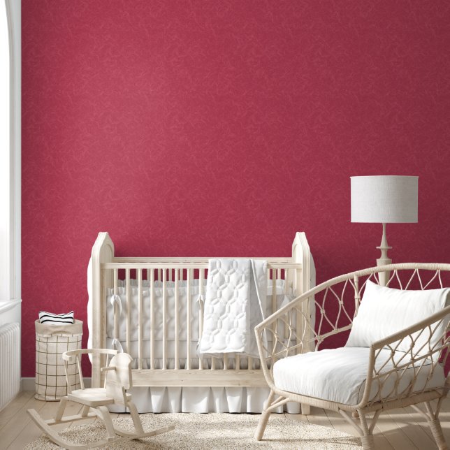 Deep pink  textured swirling  pattern wallpaper (Kids)