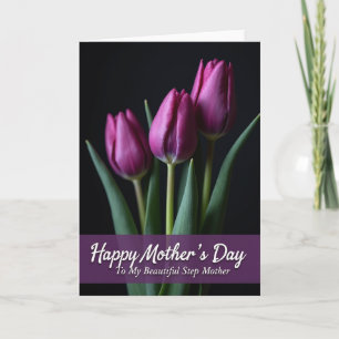 Deep Plum Mothers Day Card