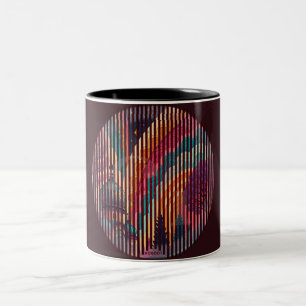 Deep Plum Optical Fantasy Mug – Customizable