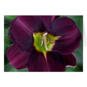 Deep Purple Card
