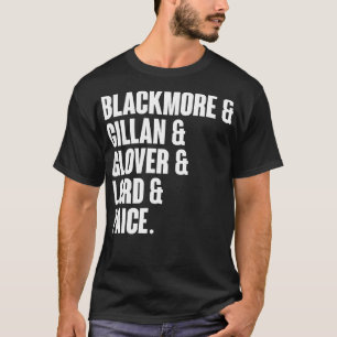 Deep Purple Classic Line Up T-Shirt