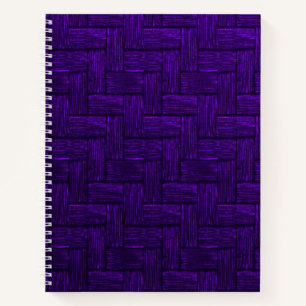 Deep Purple Spiral Notebook