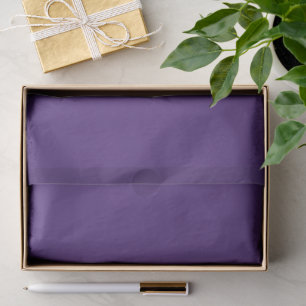 Deep Purple Violet Hedonist Pop Of Color Tissue Paper