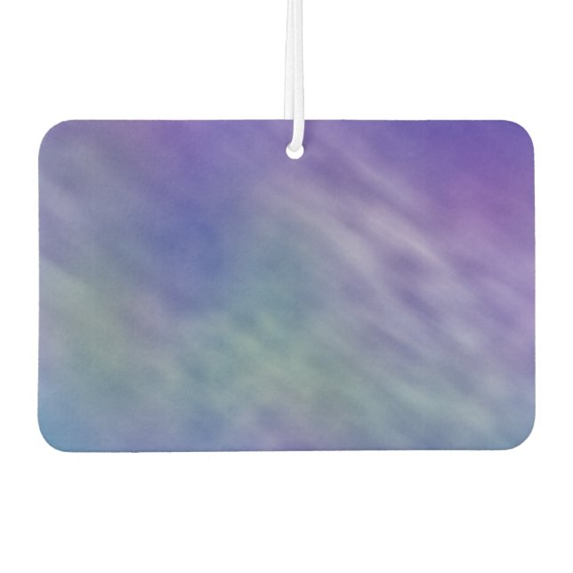 Deep Rainbow Coloured Sky Background Air Freshener (Front)