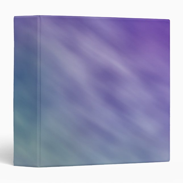 Deep Rainbow Coloured Sky Background Binder (Front/Spine)