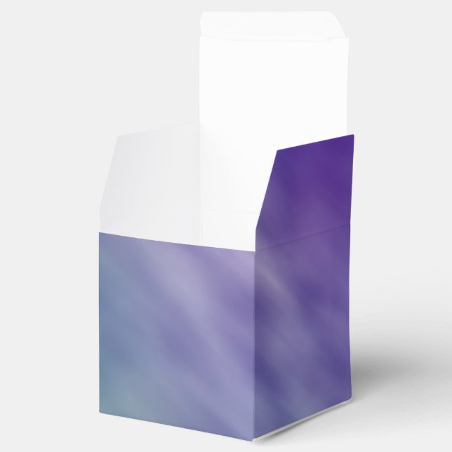 Deep Rainbow Coloured Sky Background Favor Box (Opened)