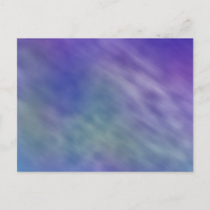 Deep Rainbow Coloured Sky Background Postcard