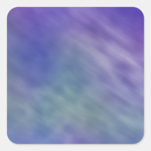 Deep Rainbow Coloured Sky Background Square Sticker