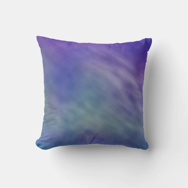 Deep Rainbow Coloured Sky Background Throw Pillow (Front)
