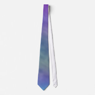 Deep Rainbow Coloured Sky Background Tie