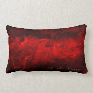 Deep Red Decorative Pillow