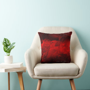 Deep Red Decorative Pillow