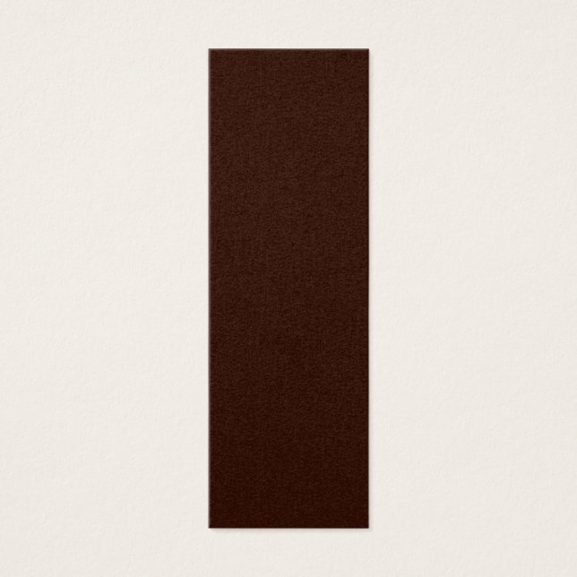 Deep Rich Brown colour background Customizable (Front)