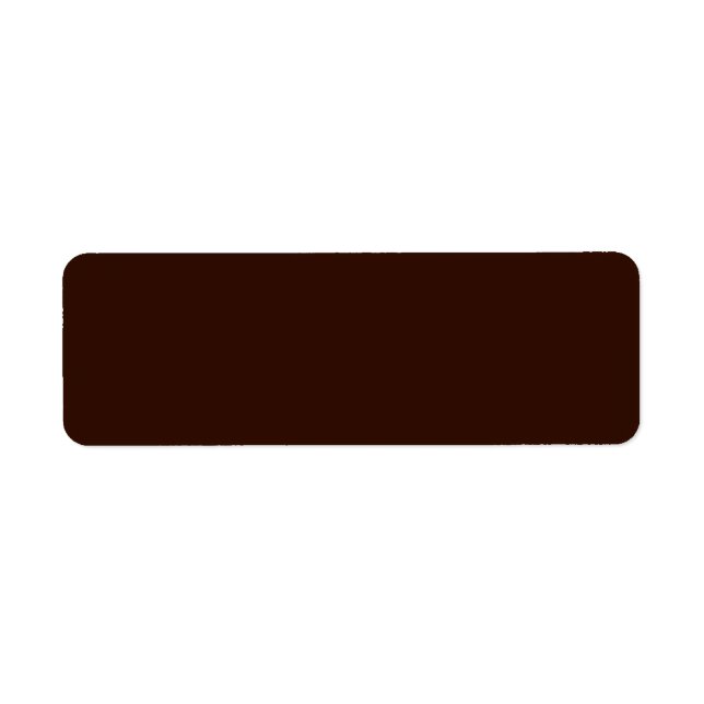 Deep Rich Brown colour background Customizable (Front)
