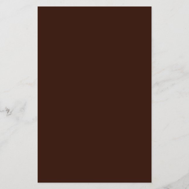 Deep Rich Brown colour background Customizable Flyer (Front)