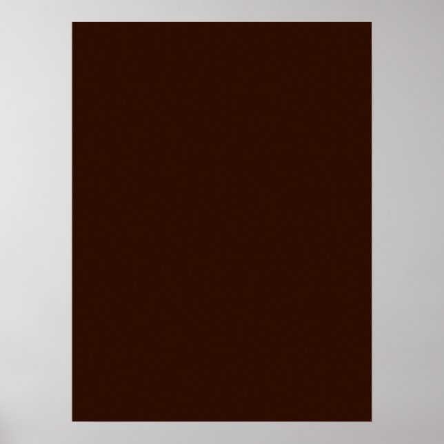 Deep Rich Brown Decor Customizable (Front)