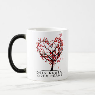 Deep Roots Open Heart Magic Mug