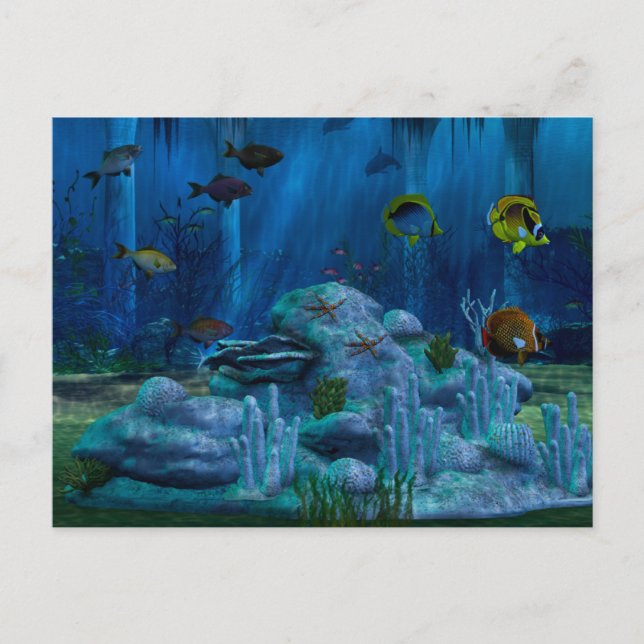 Deep Sea 3D Digital Postcard (Front)
