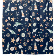 Deep Sea Adventure Shower Curtain