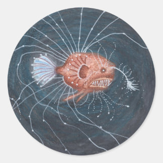 Deep Sea Anglerfish Stickers