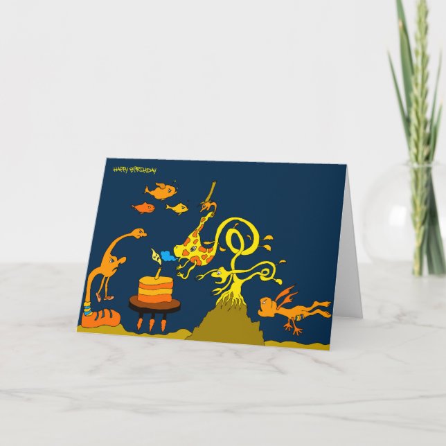 Deep Sea Birthday 5x7.jpg Card (Front)