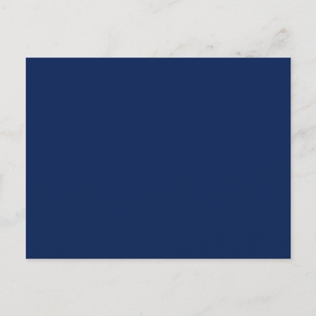 Deep Sea Blue Postcard (Front)