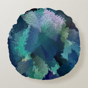 Deep Sea coral..... Round Pillow