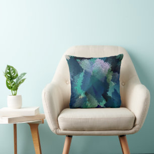 Deep Sea coral...... Throw Pillow