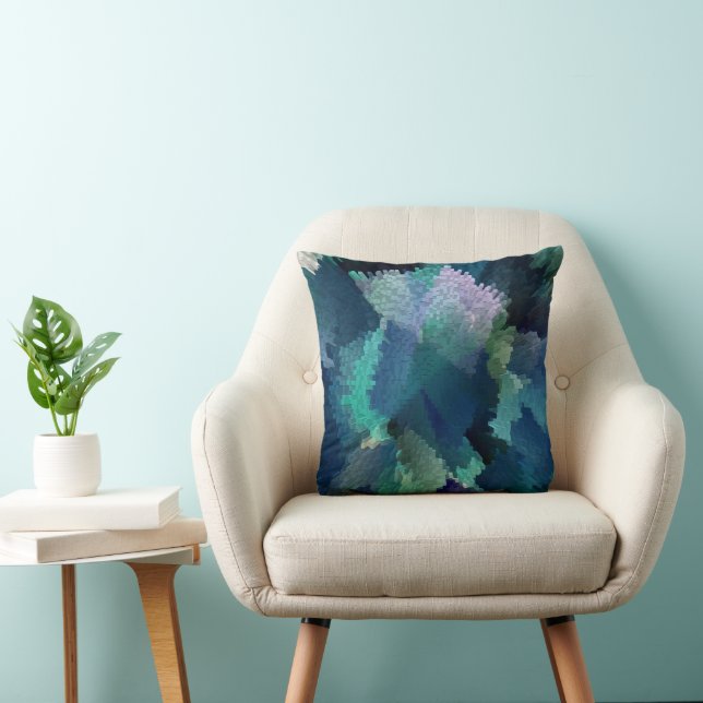 Deep Sea coral...... Throw Pillow (Chair)