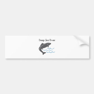 Deep Sea Diver Bumper Sticker
