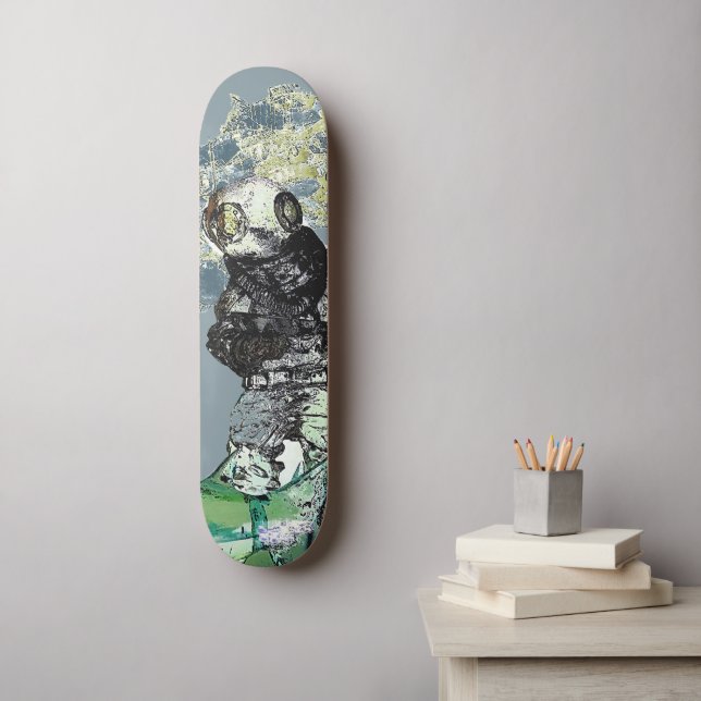 Deep sea diver skateboard (Wall Art)