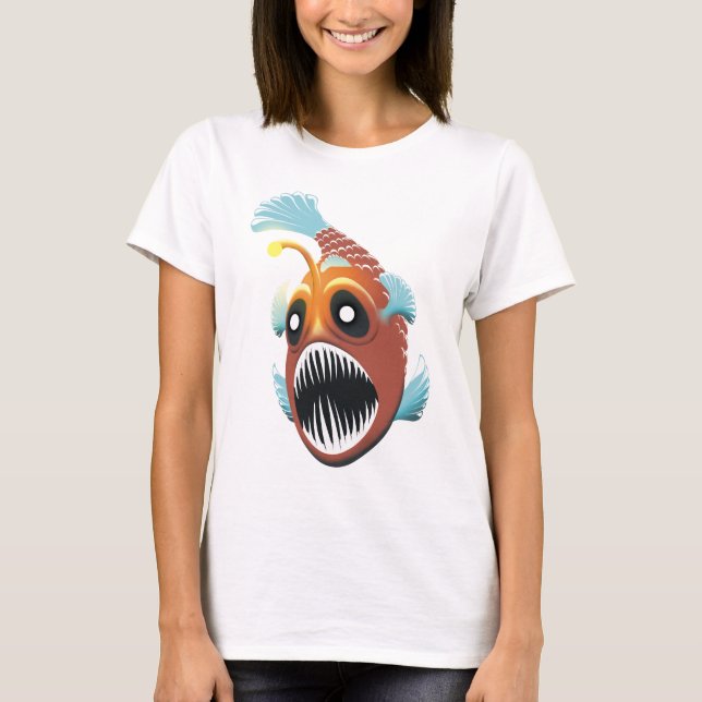 Deep Sea Fish T-Shirt (Front)